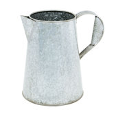 Flower Carafe Galvanized Planter