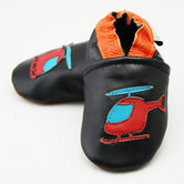 Helicopter Soft Sole Leather Baby Shoes