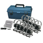 4 Position Jackbox Listening Center with Headsets