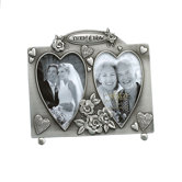 Wedding Celebrations Then and Now Double Picture Frame