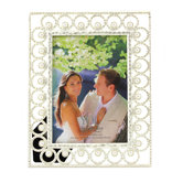 Jeanine Circles with Pearls Picture Frame