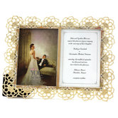 Romance June Floral with Gemstone Photo Frame