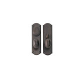 Entry Set Front Door Handle with Wilson Oval Knob