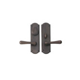Entry Set Front Door Handle with Madison Lever