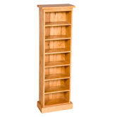 Rustic Oak Double CD Rack