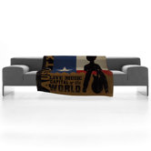Anderson Design Group Austin Fleece Throw Blanket