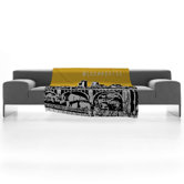 Bird Ave Minneapolis Fleece Throw Blanket
