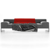 Bird Ave Ohio State Buckeyes Fleece Throw Blanket