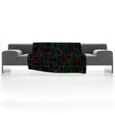 Jacqueline Maldonado Matrix Fleece Throw Blanket