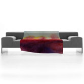 Jacqueline Maldonado Where I End Fleece Throw Blanket