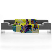 Randi Antonsen Cats 1 Fleece Throw Blanket
