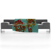 Valentina Ramos Hello Birds Fleece Throw Blanket