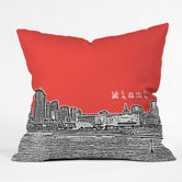 Bird Ave Polyester Miami Indoor/Outdoor Throw Pillow