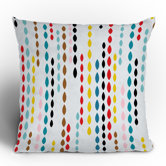 Khristian A Howell Nolita Drops Throw Pillow