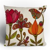 Valentina Ramos in The Garden Throw Pillow