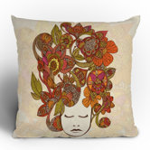 Valentina Ramos Its All in Your Head Throw Pillow