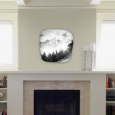 Bird Wanna Whistle White Mountain Modern Clock