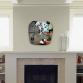 Iveta Abolina Stay Awhile Modern Clock