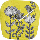 Valentina Ramos Green Garden Clock