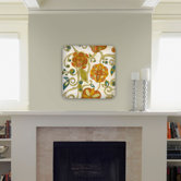 Valentina Ramos Orange Flowers Wall Art