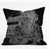 CityFabric Inc San Francisco Throw Pillow