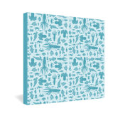 Jennifer Denty Sea Creatures Gallery Wrapped Canvas