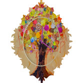 Elizabeth St Hilaire Nelson Summer Tree Clock