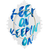 CMYKaren Keep on Keepin On Clock