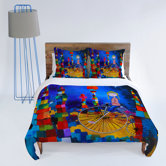 Robin Faye Gates Out of Bounds Duvet Cover Collection