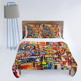 Robin Faye Gates It Came from Detroit Duvet Cover Collection