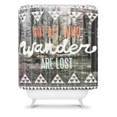 Wesley Bird Wander Shower Curtain