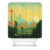Anderson Design Group Seattle Shower Curtain