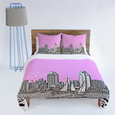 Bird Ave San Diego Duvet Cover Collection