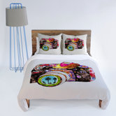 Bianca Green Picture This Duvet Cover Collection