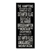 Hamptons Sign Art