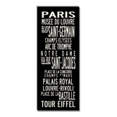 Paris Sign Art