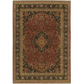 International First Lady Imperial Garden Ancient Red Rug