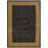 First Lady Hampton Court Old Republic Black Rug