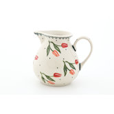 Tulips Medium Hand-Decorated Jug