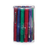 Disposable Pearlescent Gem Penlight with Assorted Cylinder