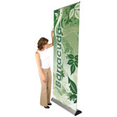 Barracuda Banner Stand