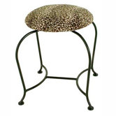 Vanity Swivel Stool with Back