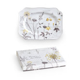Les Fleurs Du Bois Sweets Square Serving Tray