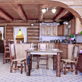 Glacier Country 4 Piece Dining Set