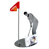 Desk Accessory Golf Putting Business Card Holder