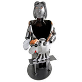 Veterinarian Female Wine Caddy