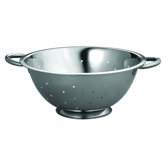 Stainless Steel Deep Colander with Piper Handles