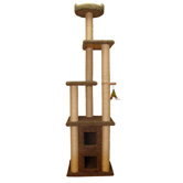 85" Two Story Cat Condo with Sky Lookout