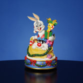 Bugs and Friends in Santa's Toy Bag Figurine