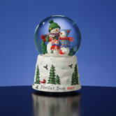 Families Don't Melt Snow Globe